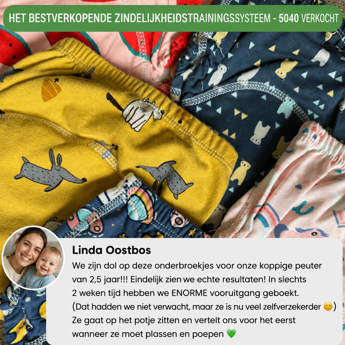 airenso trainingsbroekjes met een review van een moeder